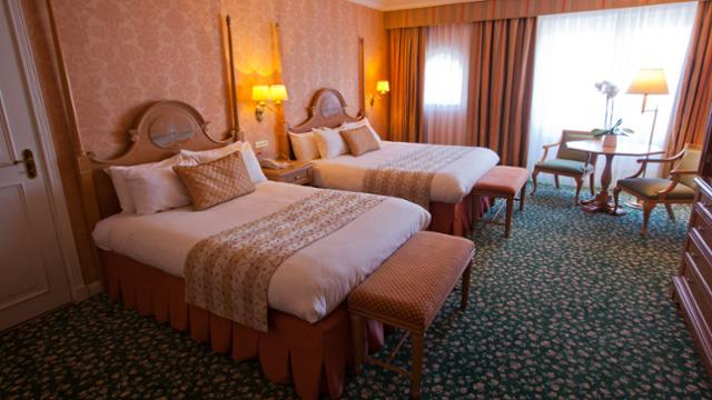 Disneyland Hotel Castle Club Room
