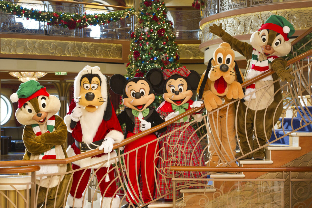 Disney Fantasy Merrytime Christmas Caribbean Cruise Fly Mickey