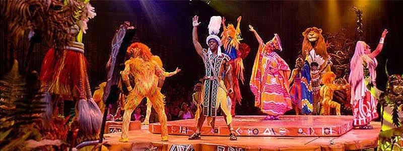 "Festival of the Lion King" is one of the most popular shows at Walt Disney World, with a large cast of singers, dancers and acrobats. (WALT DISNEY CO.)