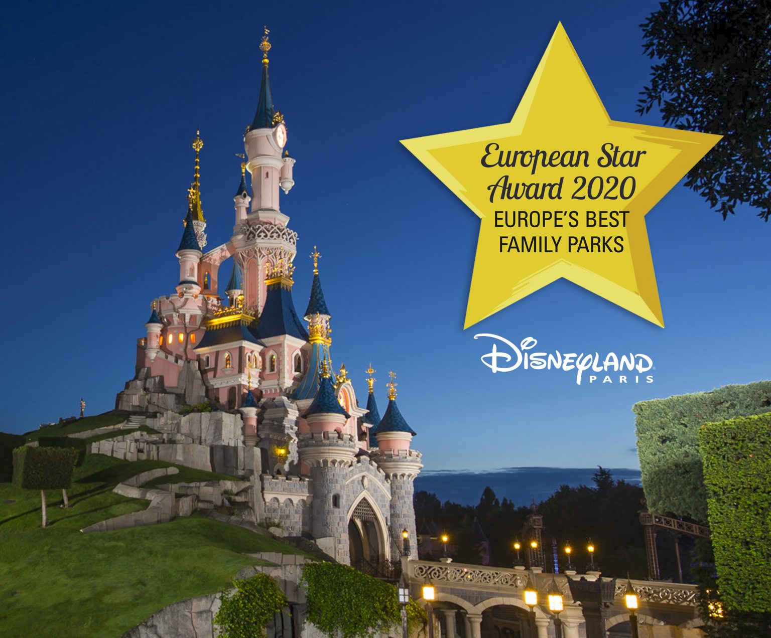 Disneyland Paris Winner Best Theme Park