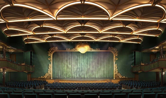 Disney Wish theater