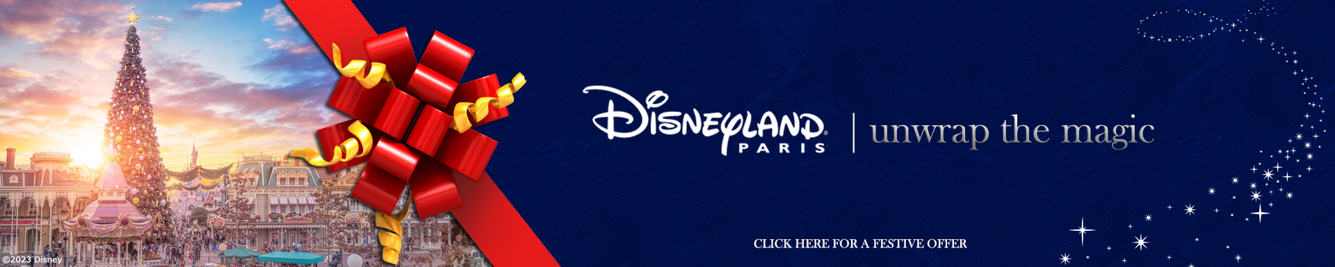 Unwrap The Magic Disney Christmas Offers 2023 - Disneyland Paris