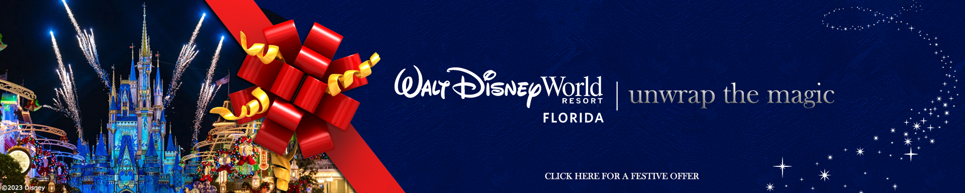 Unwrap The Magic Disney Christmas Offers 2023 - Walt Disney World